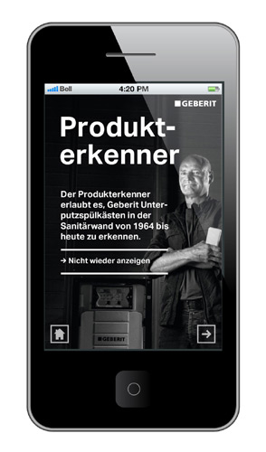 Praktisch: der Produkterkenner ermittelt schnell und...