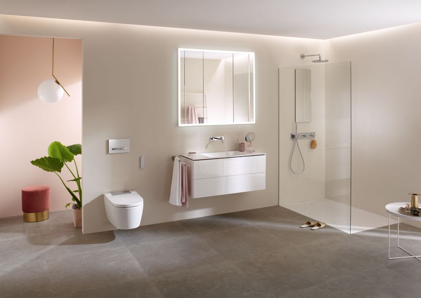 Der Matchwinner im Bad: Das Dusch-WC Geberit AquaClean...