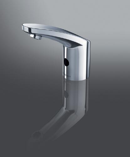 Die neue HyTronic185 Waschtisch-Armatur (IR/Netz).
