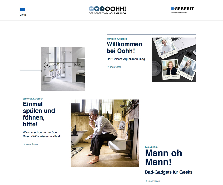 Dusch-WC Hersteller und Sanitärspezialist Geberit ...
