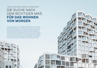 Einblicke in Trends und Gegentrends sowie Gedanken zum richtigen Maß für das Bauen der Zukunft gibt Trendexperte Andreas Steinle in seinem Beitrag.
