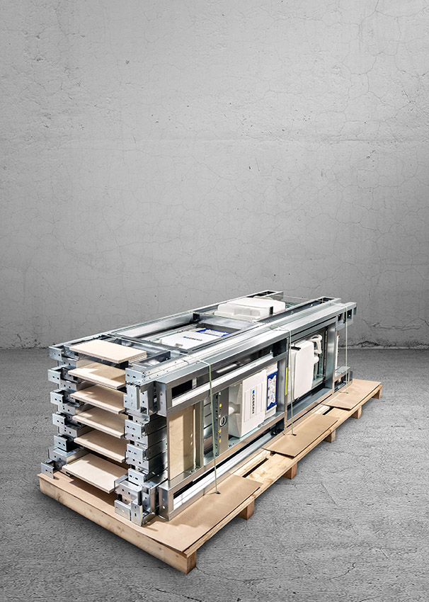 Die vorgefertigten Ausschubmodule beschleunigen den...
