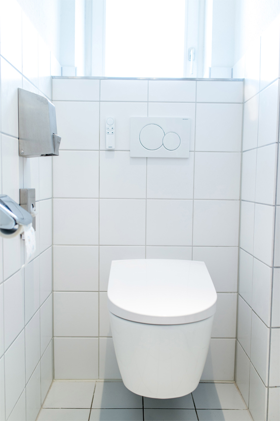 Patiententoilette mit Aha-Effekt:Das neue Dusch-WC...