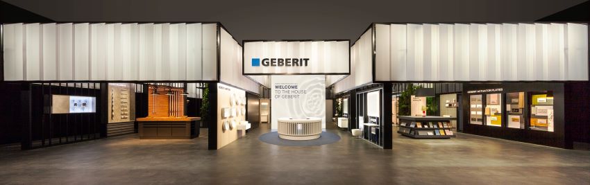 Das Zentrum der Geberit Innovation Days ist ein realer...