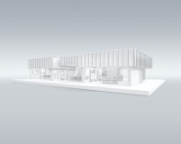 Fast so als wäre man vor Ort: Der hybride Messestand.......