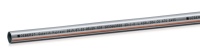 Die Geberit Mapress Systemrohre mit der Werkstoffnummer 1.4301 bestehen aus hochlegiertem, austenitischem, nichtrostendem Chrom-Nickel-Stahl und punkten mit hoher Temperatur- und Korrosionsbeständigkeit.<br />Bilder: Geberit<br />