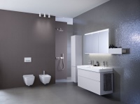 Geberit übersetzt Kundenwünsche in Produkte, wie hier bei der neuen Badserie Geberit Smyle. Sie sind einfach zu bedienen, leicht zu reinigen und passen sich den Anforderungen der Nutzer an. Funktion und Design ergänzen sich zu einem harmonischen Gesamtbild.