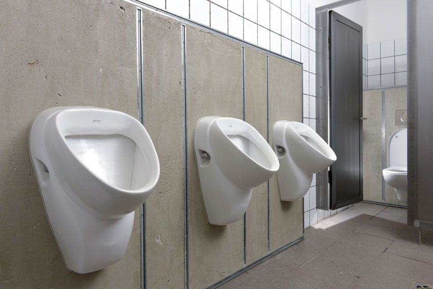 Die Keramag Urinale Aller vermeiden dank Sensortechnik...