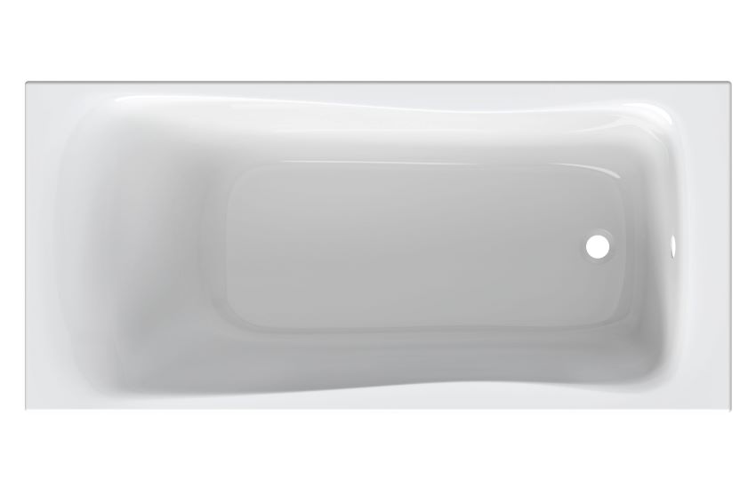 Die neue Geberit Renova Badewanne ist im organischen...