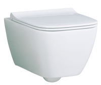 Speziell für Gästebäder gibt es von Geberit Smyle eine WC-Keramik im soft-geometrischen Design mit verkürzter Ausladung. Mit einer Tiefe von nur 49 Zentimetern passt das wandhängende WC optimal in kleine Räume und bietet ausreichend Bewegungsfreiheit.