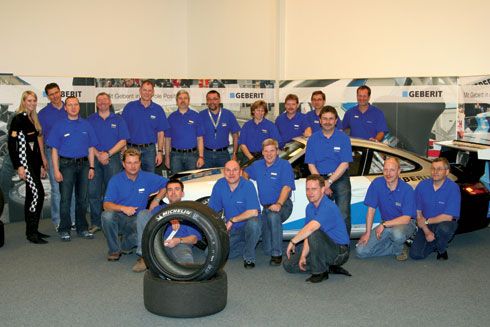 Das Geberit Boxenteam aus der Region Ost.