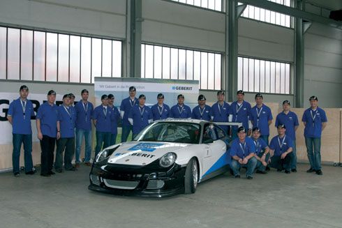 Das Geberit Boxenteam aus der Region West.