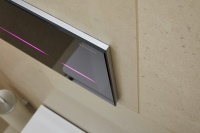 Komfort und Hygiene verbinden sich bei der Betätigungsplatte Geberit Sigma80 mit preisgekröntem Design.<br /><br />