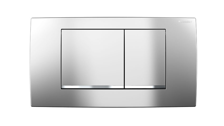Neue Betätigungsplatte Twinline30 von Geberit: Die...