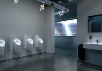 Das neue Urinalsystem von Geberit lässt sich dank des Baukastensystems optimal an die jeweilige Bausituation anpassen.