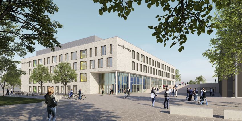 Die Goetheschule in Wetzlar wird neu gebaut. Lehrer...