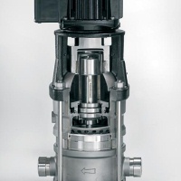 Die CRN MAGdrive im Schnittbild. Bilder: Grundfos
