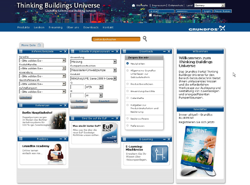 ,Thinking Buildings Universe’ -eine umfangreiche Informationsplattform,...