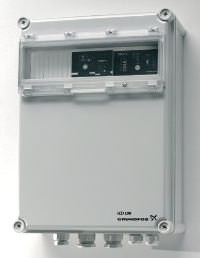 Für die hochwertigen Abwassersteuerungen LC(D) 107 und  LC(D) 108 bietet Grundfos neuerdings ein SMS-Modem als Nachrüstkit an. 