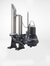 Grundfos SL Autokupplung: Die Abwasserpumpen der Baureihe SL eignen sich auch für die Verwendung mit Autokupplung.
