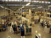 Grundfos neue Fertigungsstraße zur Produktion von Leiterplatten.......