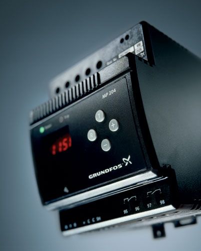 Der neue Motorvollschutz MP 204 von Grundfos schützt...