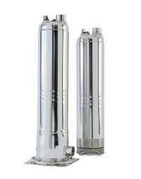 Die neue 5”-Unterwasserpumpe von Grundfos fördert Brunnen- und Regenwasser. Foto: Grundfos<br />