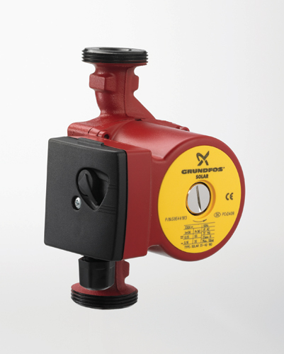 Die von Grundfos neu entwickelte Solar-Baureihe ist...