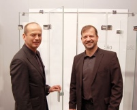 Die beiden Gebietsleiter Heiko Reimitz (links im Bild).......
