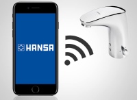 Dank cleverer Bluetooth®-Fähigkeit können die SMART Armaturen von HANSA über die HANSA Connect App eingestellt, individualisiert und überwacht werden.<br />Bild: Hansa Armaturen GmbH<br />