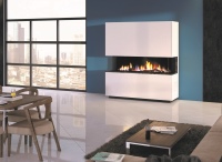 Moderne Alternative zum Holzfeuer: Gaskamin von HARK <br />Bild: HARK