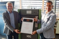 Die HDG Geschäftsführer Martin Ecker (links) und Harald Benkert (rechts)<br />Bild: HDG Bavaria
