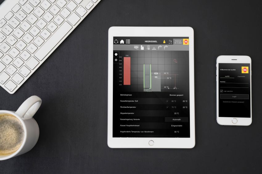 Ob über die neue App auf dem Smartphone und Tablet...
