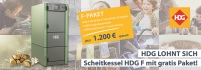 Mit dem Scheitholzkessel HDG F jetzt 1.200 Euro sparen.Bild:.......