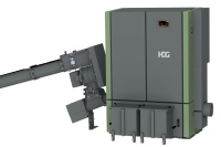 HDG Hackschnitzelheizung 30-95E mit Filter.<br />Bilder: HDG Bavaria
