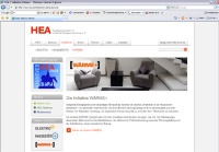 Die HEA hat ihren Internet-Auftritt optisch und technisch komplett neu gestaltetet. Quelle: HEA