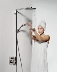 Gleich drei Produkte aus dem Haus Hansgrohe überzeugten.......