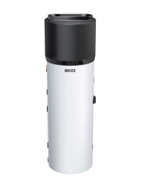 Die HPDU monobloc Brauchwasser-Wärmepumpe erzeugt effizient und regenerativ Warmwasser und ist dabei eines der leisesten Systeme am Markt.<br />Bild: ROTEX