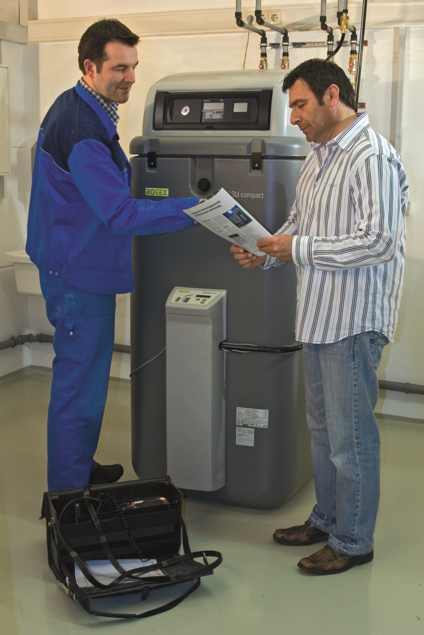 <br><br>Inbetriebnahme einer ROTEX Wärmepumpe bis 31.10.2012...