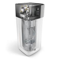 Der Wärmespeicher der HPSU compact Ultra gehört zur ECH2O-Produktgruppe und bietet maximale Trinkwasserhygiene.<br />Bilder: ROTEX Heating Systems<br />