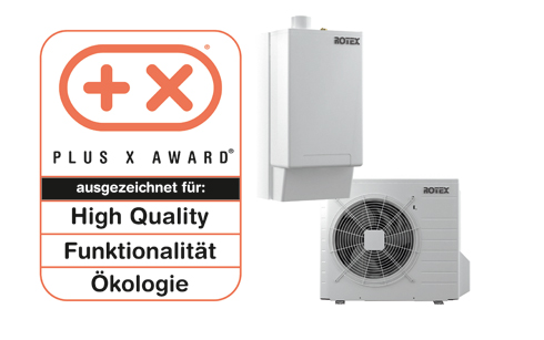 Die ROTEX HPU hybrid gehört zu den innovativsten Produkten...