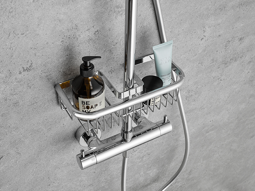 Der Duschkorb Premium als Shower-Set Modell kann dank...