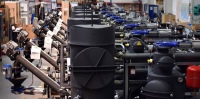 Blick in die Produktion der Spanner Re² Holz-Kraft-Anlagen in Neufahrn i. NB.<br />Bild: Spanner Re²