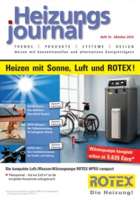 Informationen, Interviews, Berichte und Fachbeiträge rund um die Wärmeerzeugung und -verteilung. Heizen mit konventionellen und alternativen Energieträgern. Über all dieses informiert das neue Heizungsjournal. Bild: Heizungsjournal GmbH