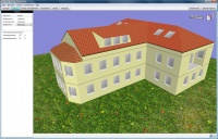Heizlastberechnung durch Erfassung des Gebäudes im 3D-Tool.<br />