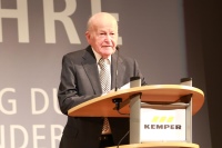 Herbert Kemper war im Kreis Olpe eine Institution, ein Mann, der als Unternehmer und Ehrenamtlicher in Erinnerung bleibt.<br />Bild: Gebr. Kemper