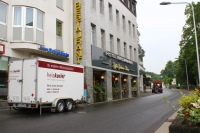 Mobiler heizkurier sichert Warmwasserversorgung für Hotel nach Hochwasserhavarie <br />Bild: www.heizkurier.de