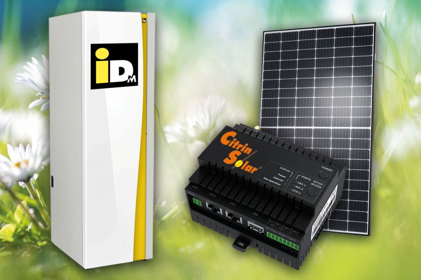 Vertriebskooperation CitrinSolar und iDM.Bild: CitrinSola...