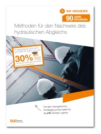 Die beliebte Broschüre „Methoden für den Nachweis des hydraulischen Abgleichs“ steht ab sofort in einer aktualisierten Version kostenlos auf www.imi-hydronic.com zur Verfügung.<br />Bild: IMI Hydronic Engineering