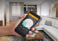 Das innovative Smart Home Regelsystem AuraConnect erlaubt die intelligente, komfortable und energiesparende Steuerung von Heizungsanlagen unter anderem per Smartphone. 